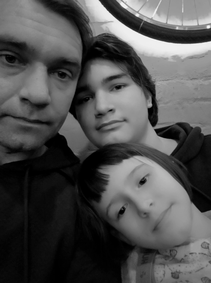 Александр Кудренко с детьми Александр Кудренко с детьми