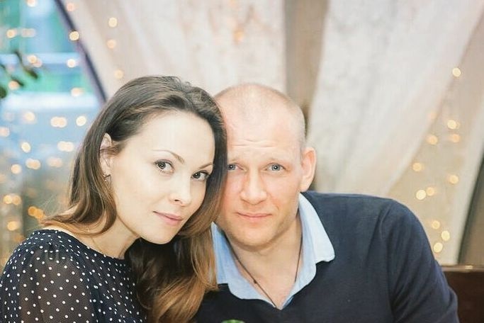 Андрей Фролов и его жена Инна Дымская Андрей Фролов и его жена Инна Дымская
