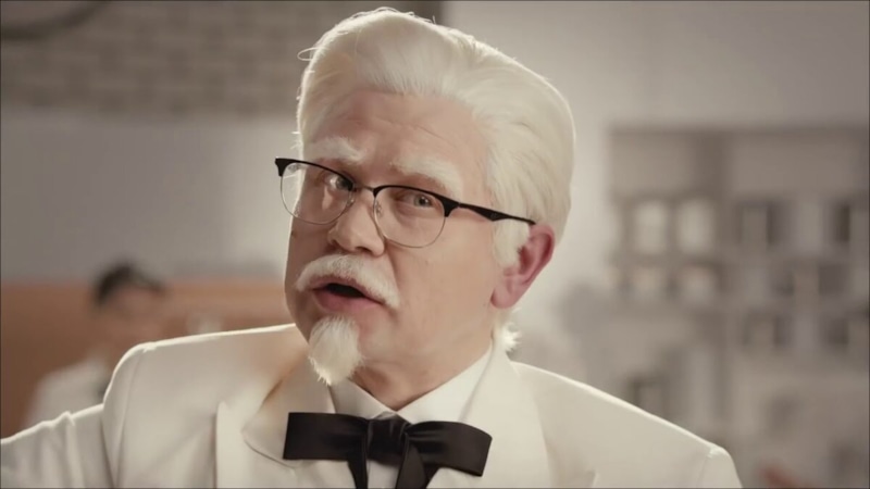 Анатолий Гущин в рекламе KFC Анатолий Гущин в рекламе KFC